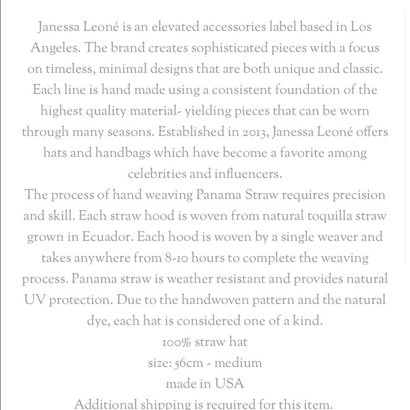 Janessa Leone jade hat main image 5